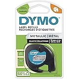 dymo plastic labels 12mm x 4m