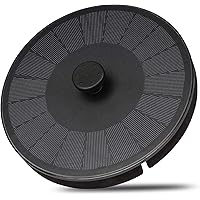 Innoo Tech Solar Springbrunnen mit 7 Fontänenstile, 3.5W Solar Wasserpumpe mit 1500mAh Batterie, 2021 Neueste Solar…