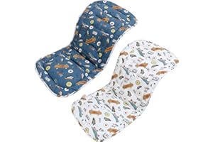 LAT LEE AND TOWN LAT Universel Coussin pour Siège de Poussette, Coussin Réducteur De Landau Poussette Coussin Soutien Bébé, Coussin pour Siège de Poussette à Double Face pour Bébé, 78x34cm (Skateboard)