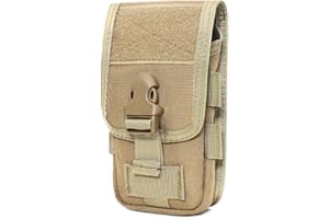 TRIWONDER Cintura a Borsello Tattico Molle, Marsupio Sportivo Militare Pounch edc, Borsa Tattica con Tasche per Sport, Caccia, Airsoft, Escursionismo, Campeggio