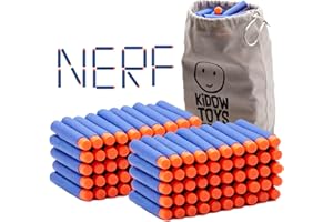 Kidow Toys Nerf Refill Bullets Darts Ammo Pack For Nerf N-strike Elite Series Toy Gun, Premium Nerf Bullets 1000 Pack, 400 Pack And 100 Pack For Nerf Gun Accessories