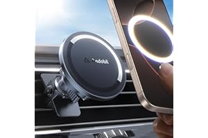andobil Handyhalterung Auto Magsafe Lüftung [Ultra starke Magnete & 20x N55 -> Hält Ihr Smartphone sicher] Magsafe Autohalterung Kompatibel für iPhone 17/16/15/14/13/12 Pro Max Plus Usw