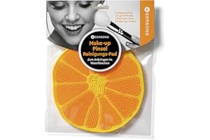 LAHAYE 4-Seasons Make-up Pinsel Reinigungsmatte, Style ORANGE