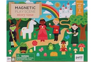 Petit Collage Time Magnetic Play Scene, 0810073342040