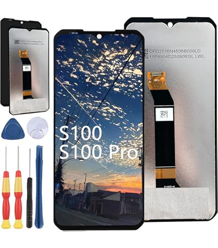 SiuVorZhi Lcd-display, compatibel met Ulefone Armor X3/Armor X5 LCD-display, touchscreen, montage, reparatie, reserveonderdelen met gereedschap