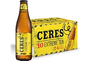 Ceres Extreme Ten – Birra doppio malto dal gusto vigoroso e deciso, 10% vol. 24 bottiglie x 33cl
