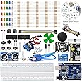 REES52 Basic Starter kit For Compatible With Arduino SMD UNO, Breadboard, LED, Resistor,Jumper Wires and Power Supply