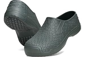 CLIMBR Federleichte Eva Gartenschuhe Damen und Herren Gartenclogs Clogs wasserdichte Latschen Gummischuhe Hausschuhe