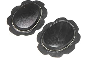 STARLINGUKPK PDTXCLS Yasirona TANGDIAABBCC Honbeanify Quality Motorcycle Motorbike Knee Slider. Pair. Black