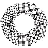 OUNONA 50Kunststoff Blumentopf Mesh Pad verhindern Boden Verlust auslaufsicher Pad korrosionsschutzes atmungsaktiv Net