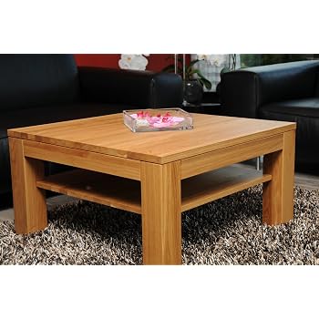 Holz Projekt Summer Couchtisch Eiche 60x60 H42cm Zarge Bündig