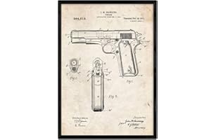 Nacnic Plakat z patentowym przeglądaniem. Arkusz ze starym patentem w formacie A3 i vintage tło