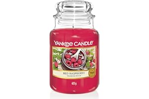 Yankee Candle Świeca w Słoiku, Red Raspberry, 1 Sztuka