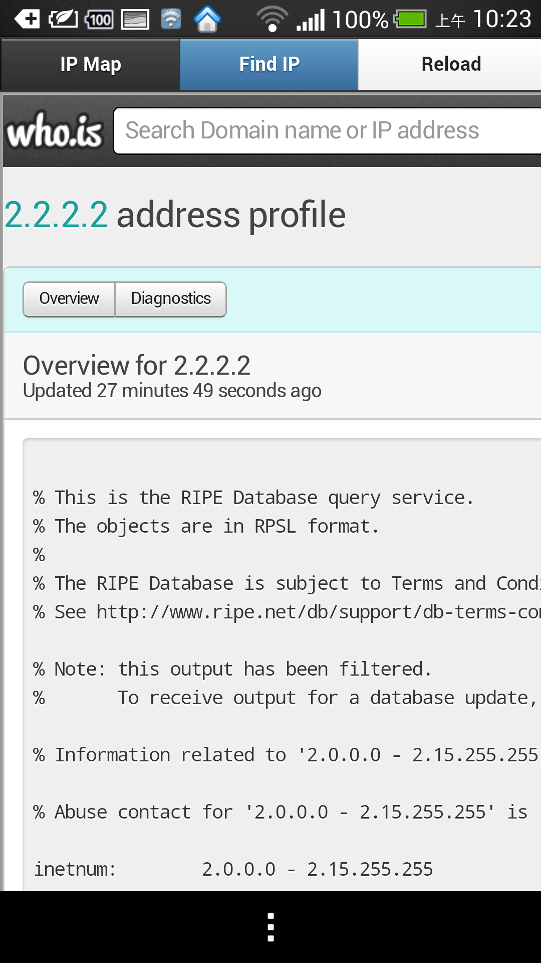 IP Location Finder Amazon.de Apps für Android