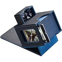 Mage Tech Card Deck Box für MTG Commander - Patentiertes Design, Commander Display, als