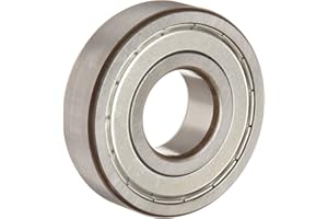 FAG 6311–2zr-c3 Rillenkugellager, einreihig, doppelt geschirmt, Stahl Käfig,C3 Clearance, metrisches, 55 mm ID, 120 mm OD, 29 mm Breite, 5300 U/min Maximale Drehzahl, 10600 LBF Statische Tragfähigkeit