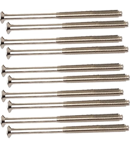 New Lon0167 5pcs Alloy Steel Shoulder Bolt 1/4 Shoulder Dia 1 Shoulder Length #10-24 UNC Thread(5pcs Stahl Schulter Bolzen 1/4' 'Schulter Dia 1' 'Schulter Länge # 10-24 UNC Gewinde