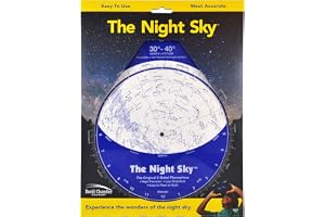 The Night Sky 20°-30°N (Large) Star Finder