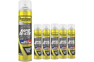 Prestone Rapid De-Icer Spray For Windscreen -40ᵒC Multipack 6 Pack
