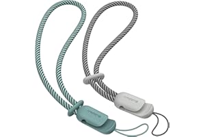 SURPHY 2 Pièces Cordons avec Dragonnes à Main pour Couple, pour Téléphone Portable, clé, USB, Lecteur MP3, MP4 et Plus