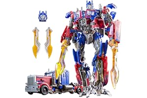 SK MISS Transforming Figur Spielzeug, Deformation Roboter Spielzeug Car, Action Figuren mit Extra Austauschbaren Kopf für Kinder 7+