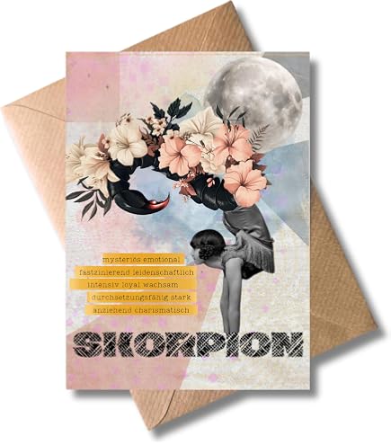Gift Republic Liebesastrologie-Karten – 100 Karten Zu Sternzeichen & Beziehungen, Pink