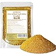 Holographic fine Glitter, JEMESI 100g/3.52oz Extra Fine Resin Glitter Powder, Cosmetic Glitter Powder for Slime, Face, Body, Eye, Hair, Nail Art, Lips, Art Crafts (Gold