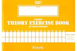 FORSYTHS PUBLICATIONS Modern Theory Exercise Book 4, Stage B