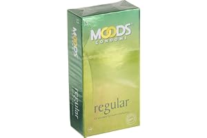 Moods Regular Condoms, 12 Pieces, Medium