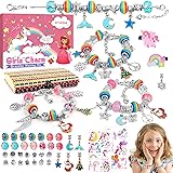 HYASIA Kit Crea Gioielli Braccialetti Unicorno, Ragazza, Bambini 5-12 anni giochi, Calendario Avvento Gioielli Bambina Idee R