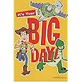 It's Your Big Day! Woody, Buzz Lighter and Rex Toy Story Happy Birthday Card