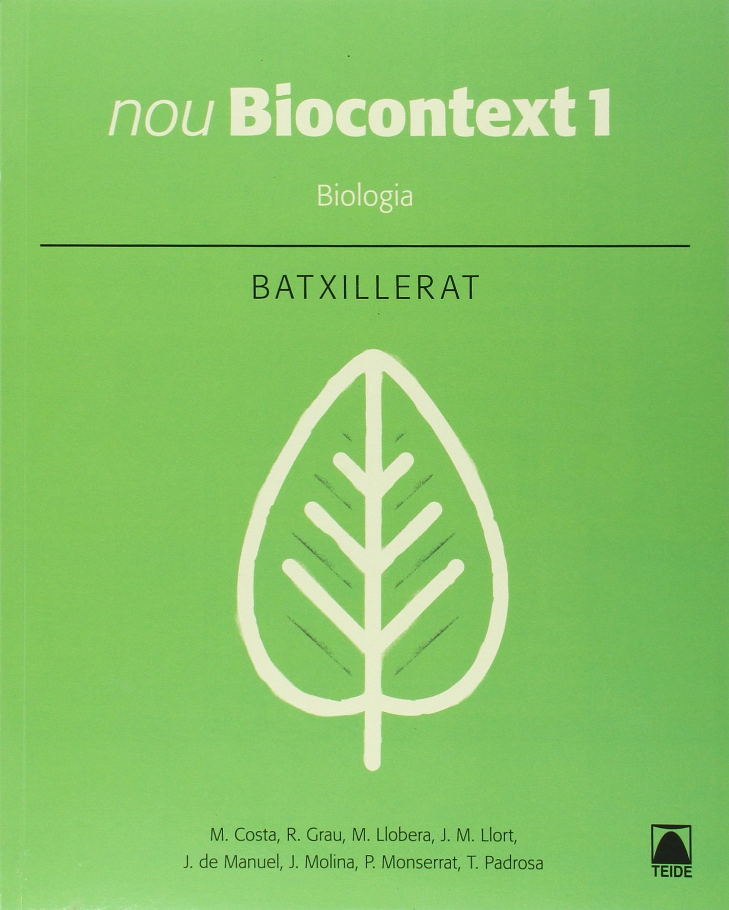 Nou Biocontext 1. Biologia - edició 2016