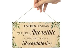 CONTRAXT Laminas Decorativas de Pared con Frases Bonitas. Ideas Regalos Originales para Mujer Amigas Hombre cumpleaños Madre Padre Novia Aniversario Pareja Mama Hermana (Eres increible)