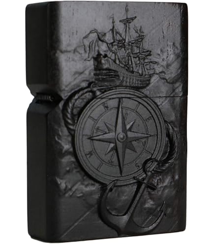 Coque Briquet Style Chinois Dragon - Compatible Zippo/Zorro (insert Non Inclus) - Cadeau Nouvel An 2025, Métal Gravé, Motif Chance Et Force - 5