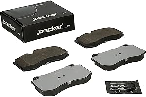 ‎F.BECKER_LINE f.becker_line Bremsbeläge Bremsklötze Vorne - kompatibel mit MERCEDES-BENZ S-Klasse E-Klasse - Bremsbelag Scheibenbremsbelag Bremsscheibe Bremsbelagsatz