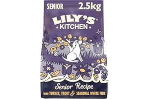 Lily'S Kitchen Senior Recipe Karma dla Psa, Indyk/Pstrąg, 2.5 kg