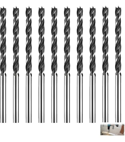 Heller Set CV-houtspiraalboren | 8 delig | d. 3, 4, 5, 6, 7, 8, 9, 10 mm | chroom-vanadiumstaal Heller Set CV-houtspiraalboren | 8 delig | d. 3, 4, 5, 6, 7, 8, 9, 10 mm | chroom-vanadiumstaal