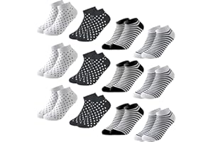 MOCOCITO 6/8/12 Pares Calcetines Cortos Hombre & Mujer | Calcetines Deporte | Calcetines Mujer Divertidos | Calcetines Invisibles Mujer | Talla:35-48