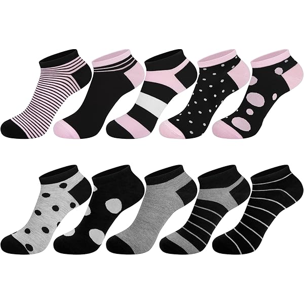 Sportsocken Herren Damen Fullluwaa Sneaker Socken 6/10 Paar - Aus Baumwolle Für Herren & Damen Kurze Halbsocken