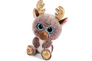 NICI Peluche Chouette Olafina avec Bonnet de Nuit 38 cm