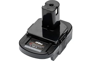 Vhbw Batteriadapter kompatibel med DeWalt & Milwaukee elverktyg/batteri - adapter för 20 V Li-Ion batterier till 18 V-batteri