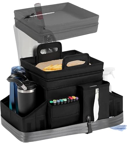 APPUI-TÊTE DE SIÈGE Arrière De Voiture, Boîte De Rangement EUR 26,77