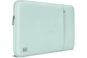 DOMISO 14 Pulgada Funda para Bolsa de Transporte portátil para de 14" Lenovo Chromebook S330/ThinkPad A475 A485 E485 T480s/HP ProBook 640 645 G4/DELL Inspiron 5482 5490 Chromebook 14, Verde Menta