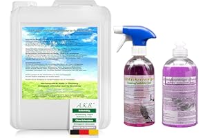 A.K.B. Algen- und Grünbelagentferner 20-Fach Konzentrat bis 3000m², (10L),Grabsteinpflege, 0005,Terasenreiniger,Algenentferner