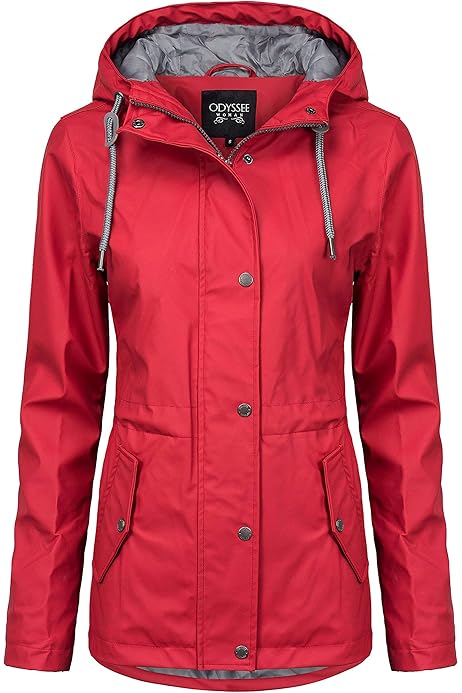 Xmiral Damen-Wanderjacke Mit Kapuze – Leichter Outdoor-Mantel