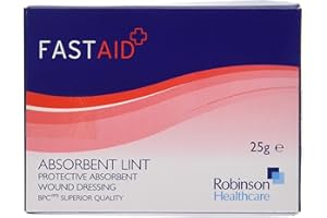ROBINSON HEALTHCARE Robinson Fast Aid 7161 Abosrbent Lint 25g