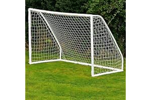 YOUR'S BATH 2,4X 1,8X 0,5X 1,2M Filet de But de Football en Polypropylène, Sport Durables, Équipement d'Entraînement du Football Enfant Adulte pour Jardins,Parcs,Plages (B)