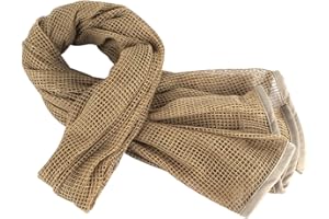 ToopMount Sniper Veil Foulard maillé Tactique Camouflage 70.9X35.5 Pouce Polyester Sniper Face Couverture Militaire Écharpe En Maille