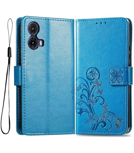 Fertuo Cover per Motorola Moto G14, Custodia a Libro in
