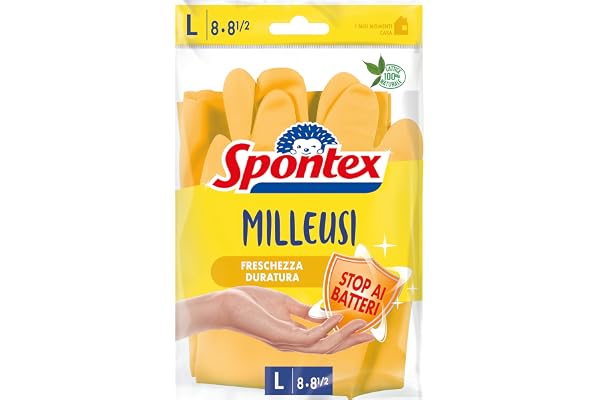 Spontex Milleusi gul komplett tvätt, storlek L